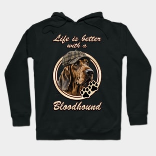 Life Is Better With A Bloodhound Hoodie